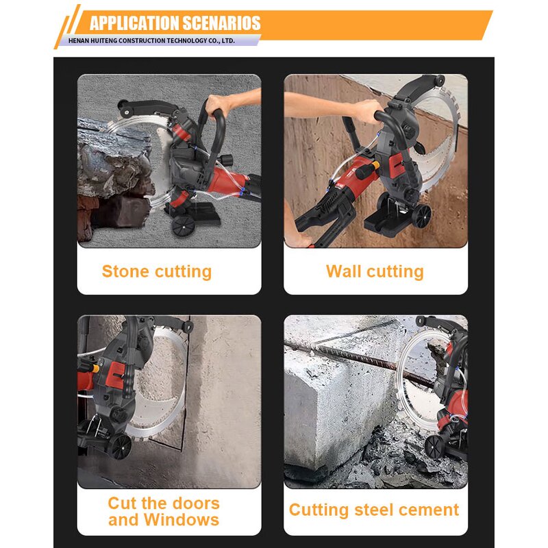 Portable Concrete Cutter Manufacturer - Handheld Ring Saw Wall Cutter
