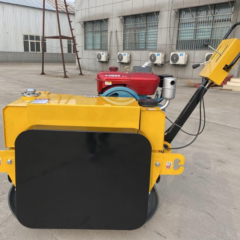 Plate Compactor Factory - Double Drum Hydraulic Vibratory Roller