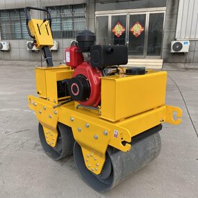 Mini Road Roller Manufacturer - Diesel Engine Handheld Walk Behind
