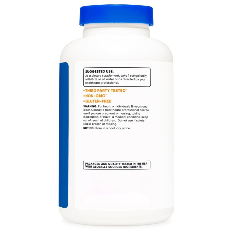 Vitamin E Softgel Factory - Bulk Private Label Vitamin E Softgel Antioxidants Sugar Free Vegan