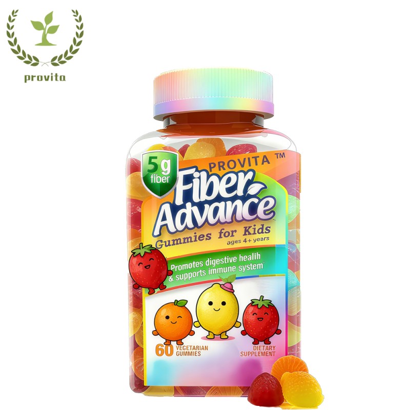 Dietary Fiber Gummy Factory - OEM GMP Factory Custom Children's Intestinal Digestion Immunity