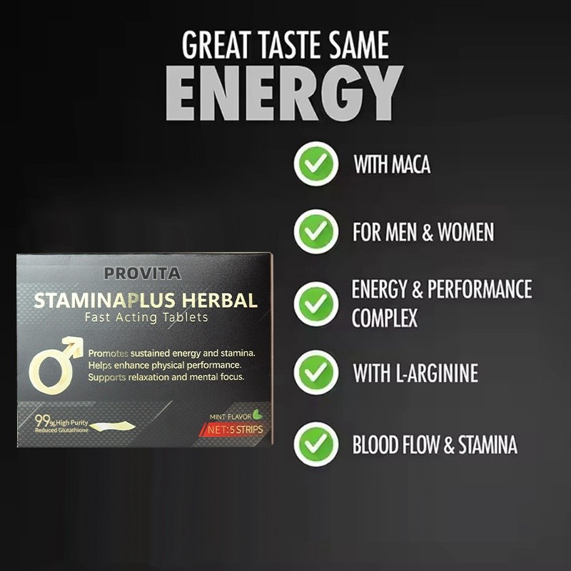 Hormone Balance Strip Supplier - Bulk OEM/ODM Male Enhancement Support Herbal Maca Root Energy