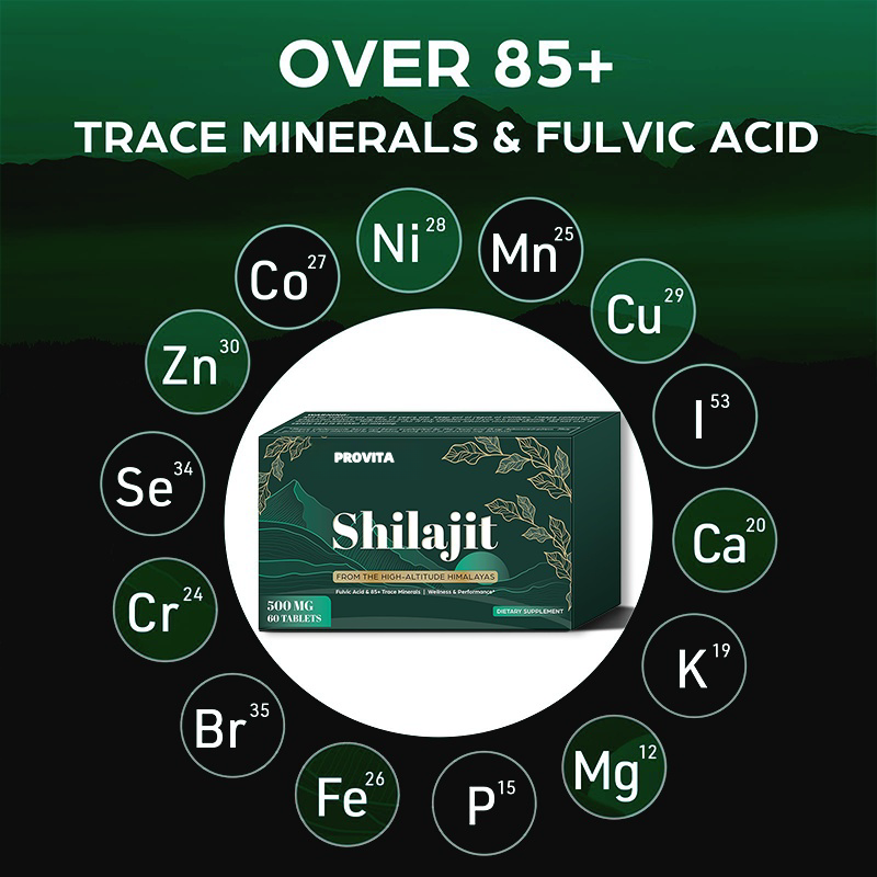 Shilajit Tablets Factory - OEM 85 Trace Minerals Fulvic Acid All Ages Pills Energy Immunity