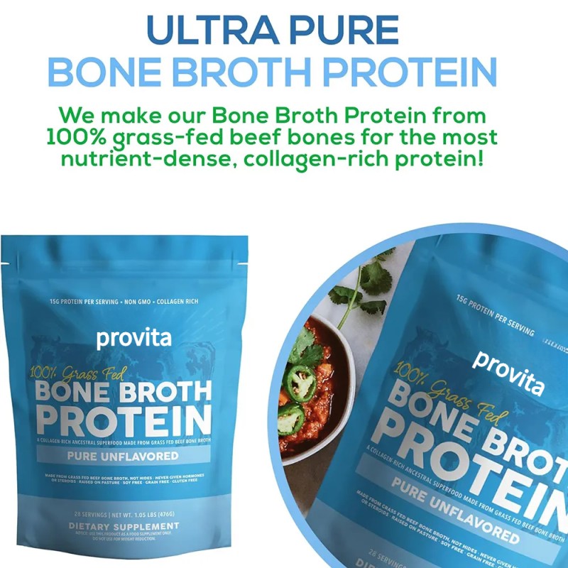 Grass Fed Collagen Factory - Bulk 100% Grass Fed Collagen Powder Bone Broth Booster Beauty