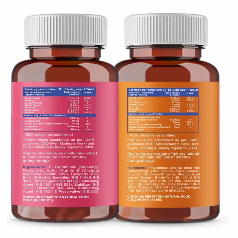 Skin Health Tablets Factory - Bulk L-Glutathione Hyaluronic Acid Vitamin E C Support Herbal