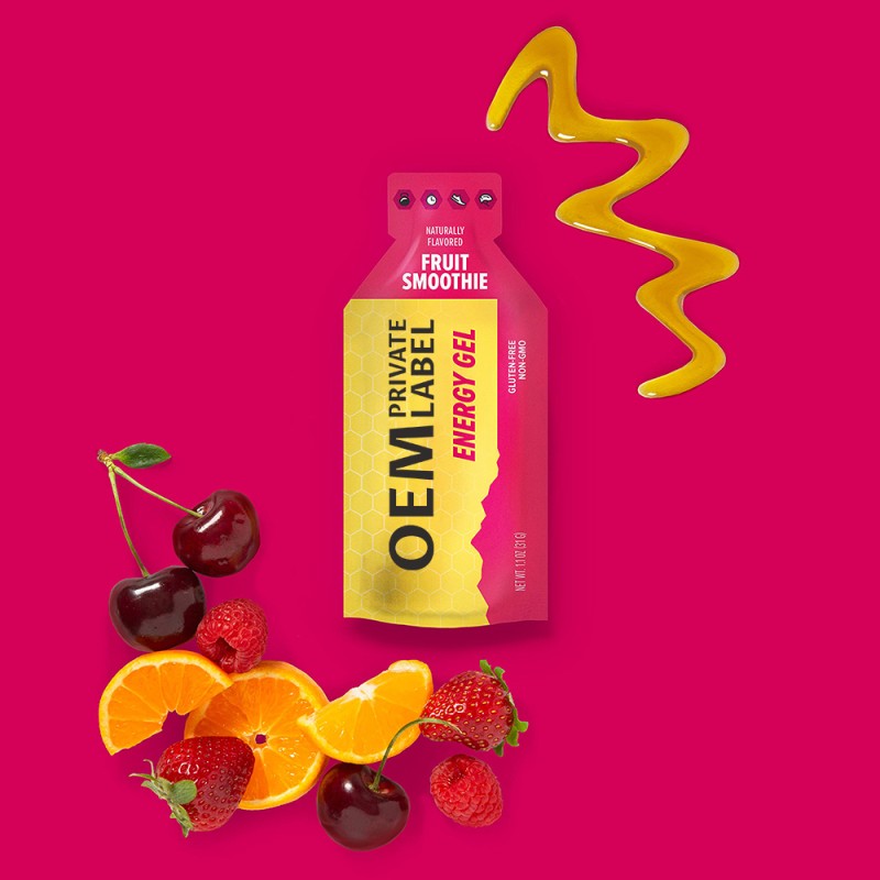 Energy Gel Sachets Factory - Bulk OEM Energy Gel Slim Disposable Sachets Pre Workout Protein