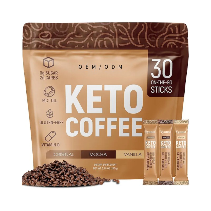 Detox Coffee Manufacturer - Bulk GMP Factory Source Instant Fruit Flavored Slimming Herbal