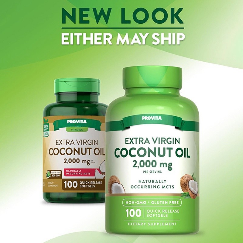 Coconut Oil Softgel Manufacturer - Bulk Organic Coconut Oil Softgel Weight Management Virgin