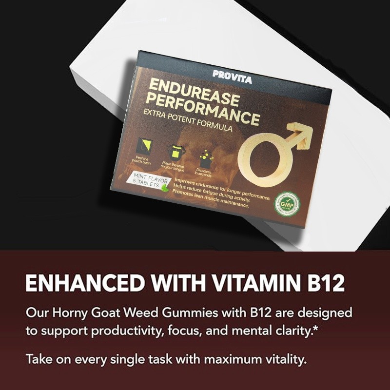 Male Health Flim Strip Factory - OEM Customizable Support Fertility Vegan Maca Honry Goat Weed