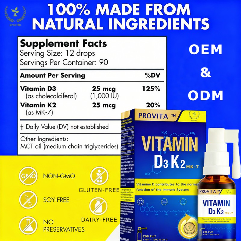 NAD+ Liposomal Drops Manufacturer - OEM High Potency NAD+ Liposomal Drops 60ML Food Grade