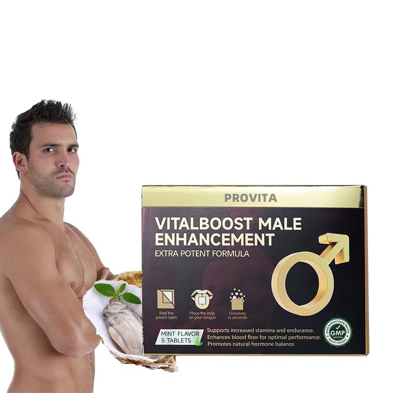 Male Enhancer Manufacturer - Bulk PROVITA Vitalboost Epimedium Extract Film Strips Maca Root