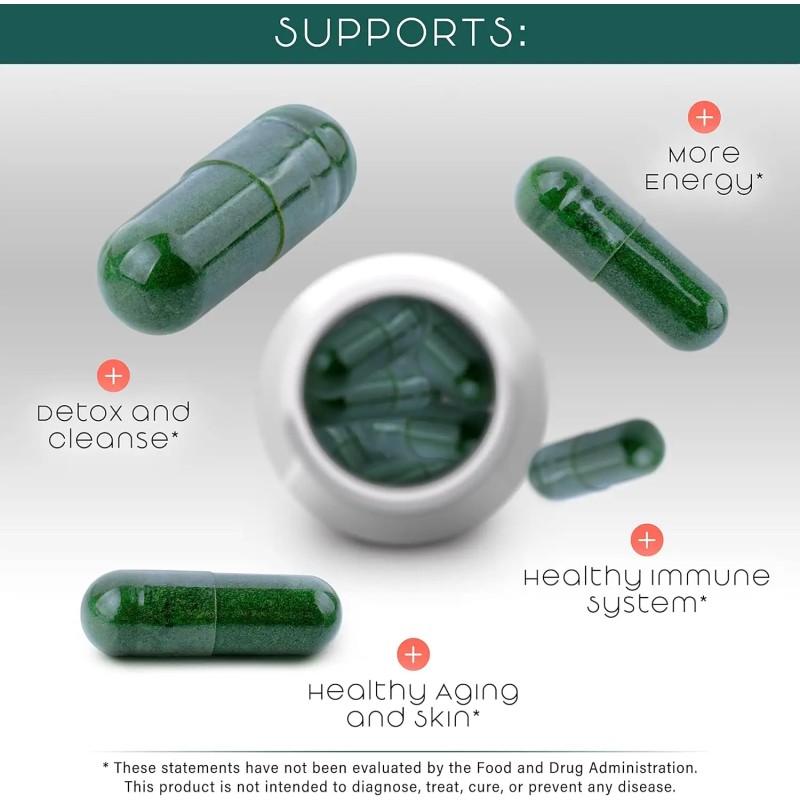 Spirulina Capsule Factory - OEM OEM/ODM Factory Customized GMP Certified Herbal Supplements