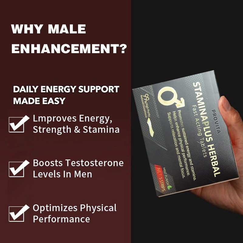 Hormone Balance Strip Supplier - Bulk OEM/ODM Male Enhancement Support Herbal Maca Root Energy
