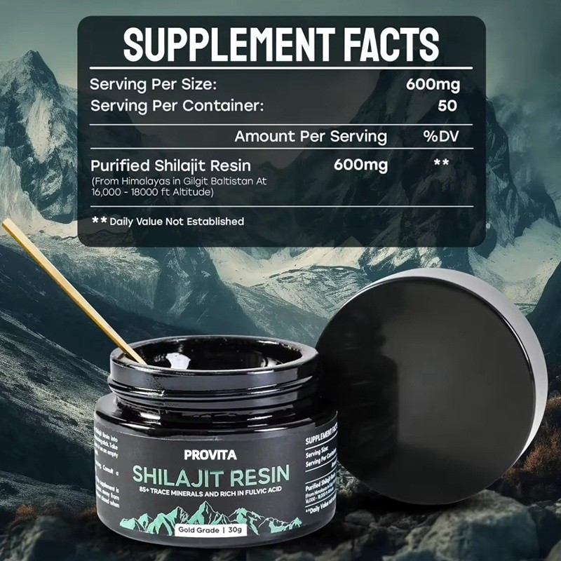 Shilajit Products Manufacturer - OEM OEM/ODM Hot Sell Custom Packaging Pure Himalayan Resin