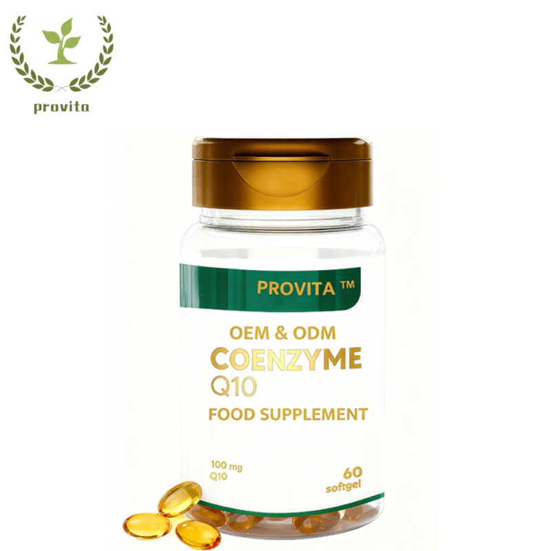 Coenzyme Q10 Capsules Supplier - Bulk OEM & ODM Coenzyme Q10 Sunflower Lecione Heart Health
