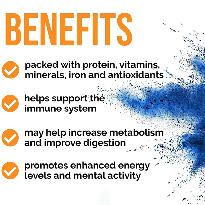 Spirulina Powder Supplier - Bulk Hot Sale Blue Spirulina Vitamin Immune Metabolism Digestion