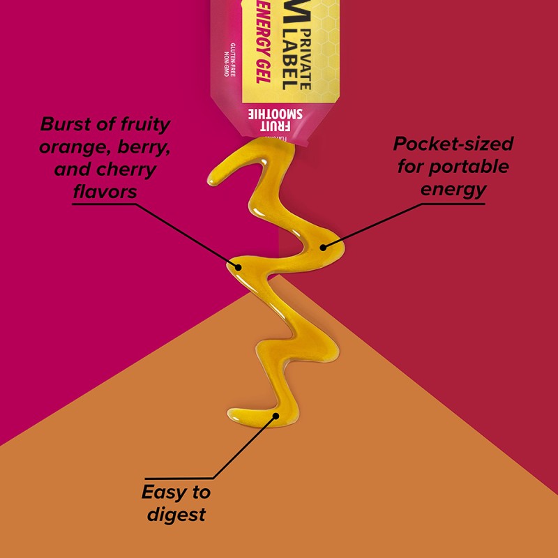 Energy Gel Sachets Factory - Bulk OEM Energy Gel Slim Disposable Sachets Pre Workout Protein