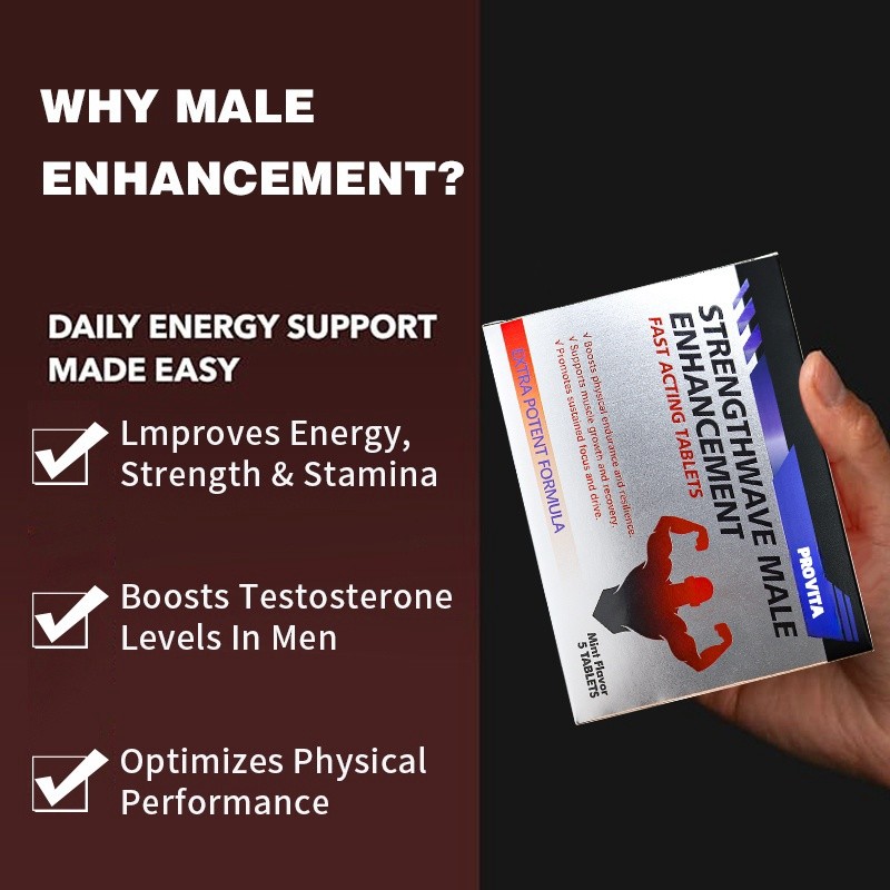 Male Enhancement Strip Manufacturer - OEM Customizable Strength Maca Root Organic Honry Goat Weed