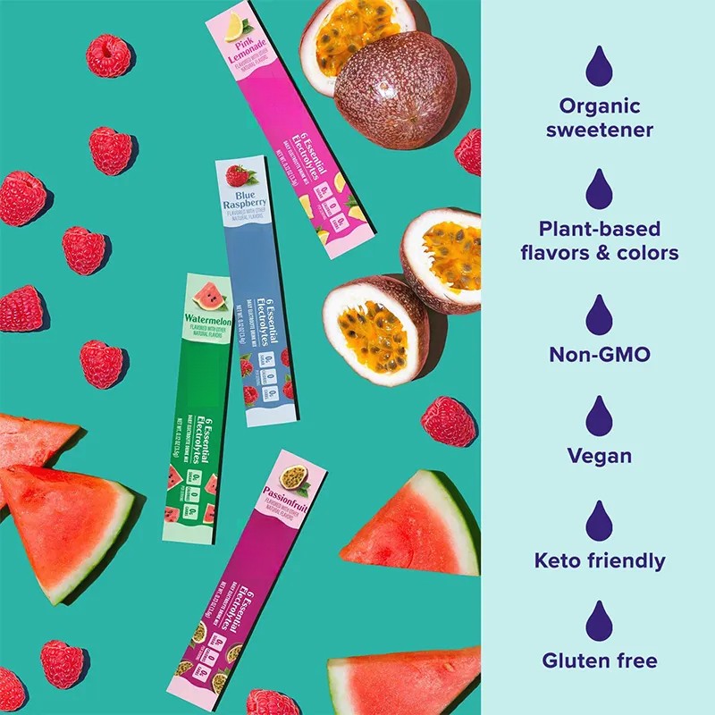 Electrolyte Powder Drink Supplier - OEM Fruity Flavor Electrolyte Drink Mix 6-Inc C Zinc Blend