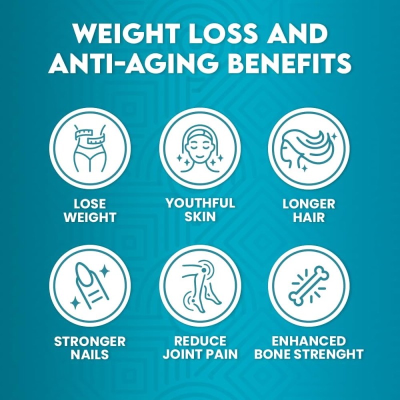 Collagen Powder Factory - OEM Hot Selling Cow Collagen Sachets Antioxidant Skin Firming