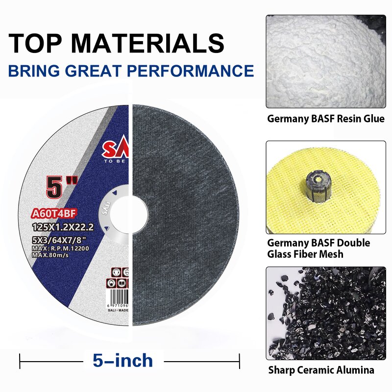 Cutting Disc Manufacturer - 125mm Metal Abrasive Disc OEM