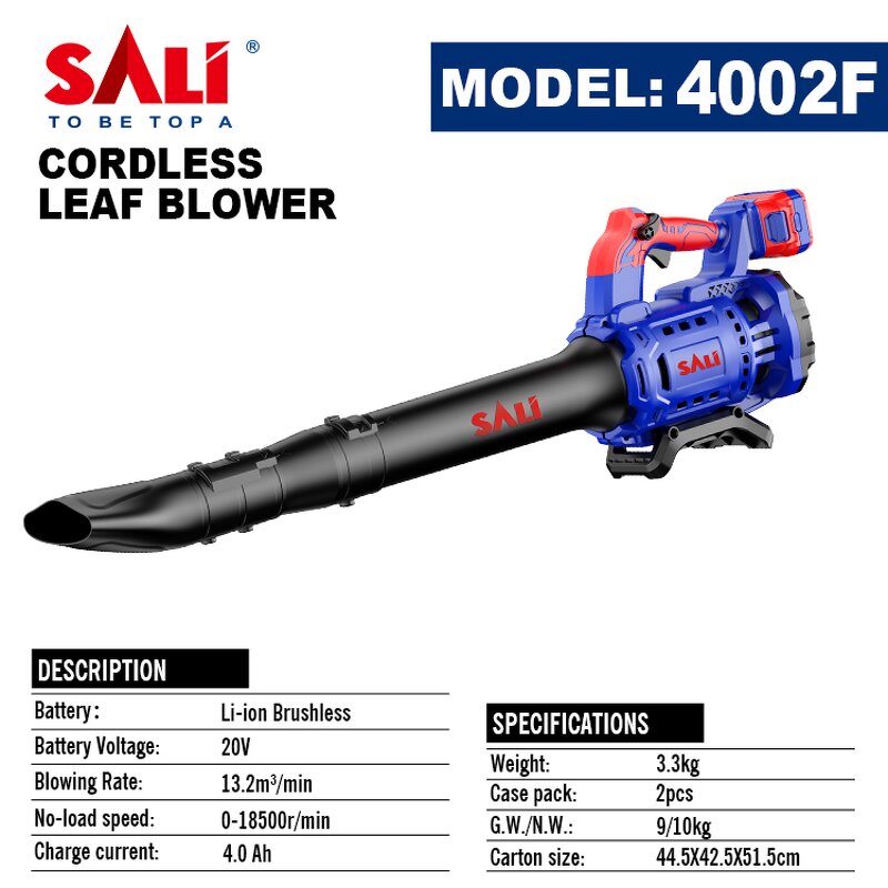 Cordless Blower Manufacturer - 4002F 20V/4.0Ah Electric Blower