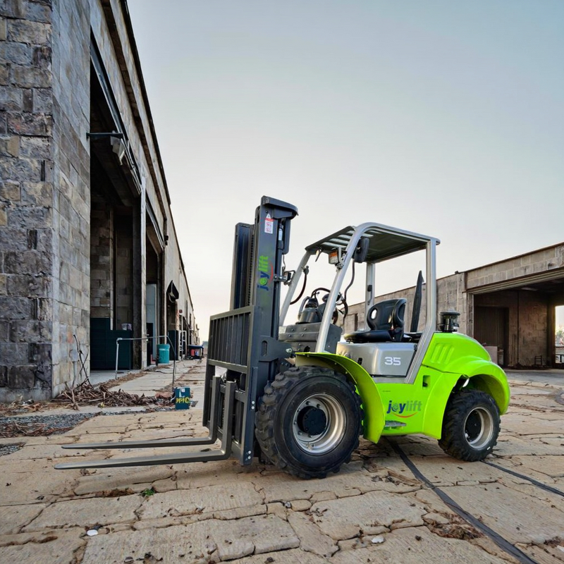 Forklift Truck Manufacturer - 220V Motorized Rough Terrain