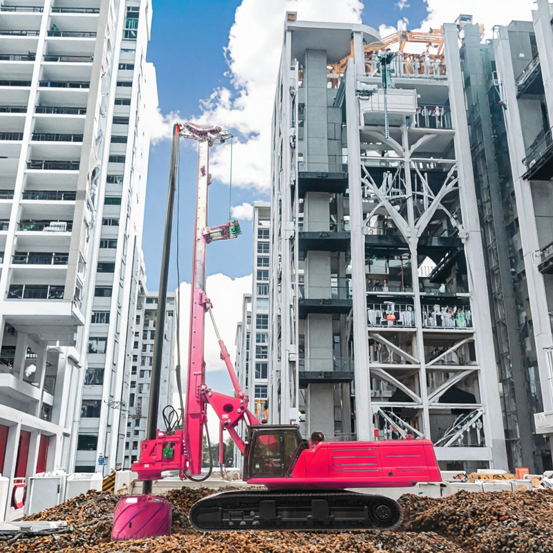 Rotary Drilling Rig Factory - JR368HW Model Drilling Rig