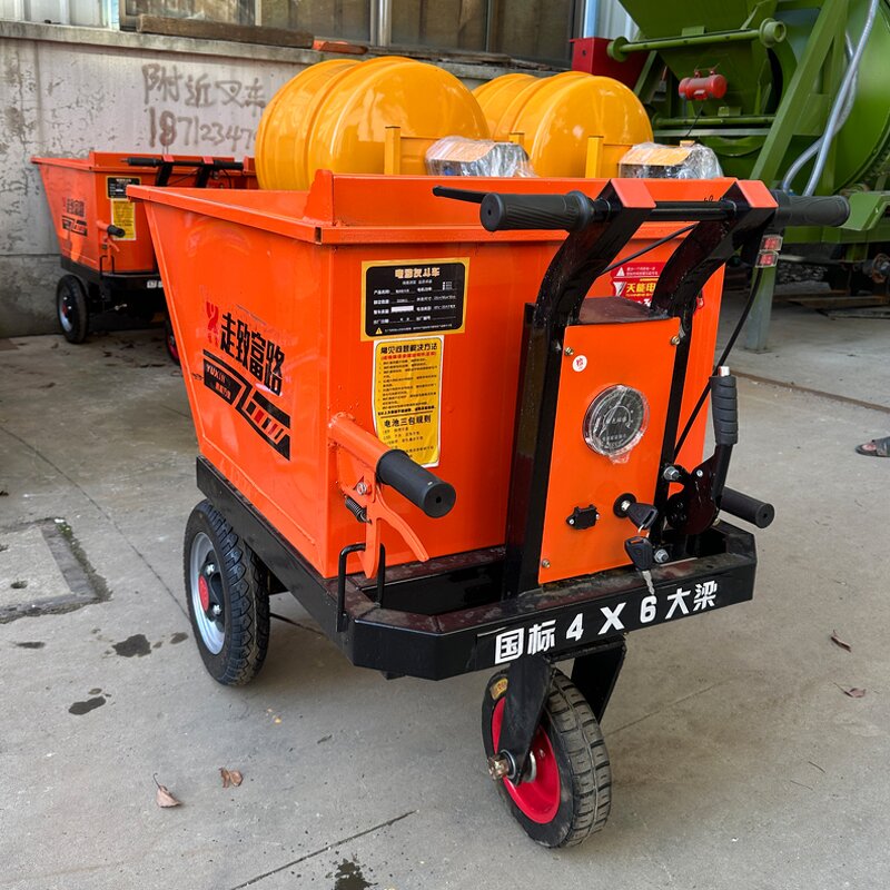 Electric Hand Cart Manufacturer - Three-Wheel Push Bucket OEM