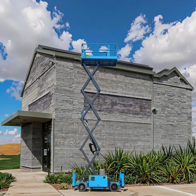 Work Platform Factory - Off-Road 10m Scissor Lift Extreme