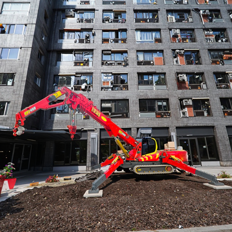 Crawler Crane Factory - Mini Spider Surgeonfish Steel Structure