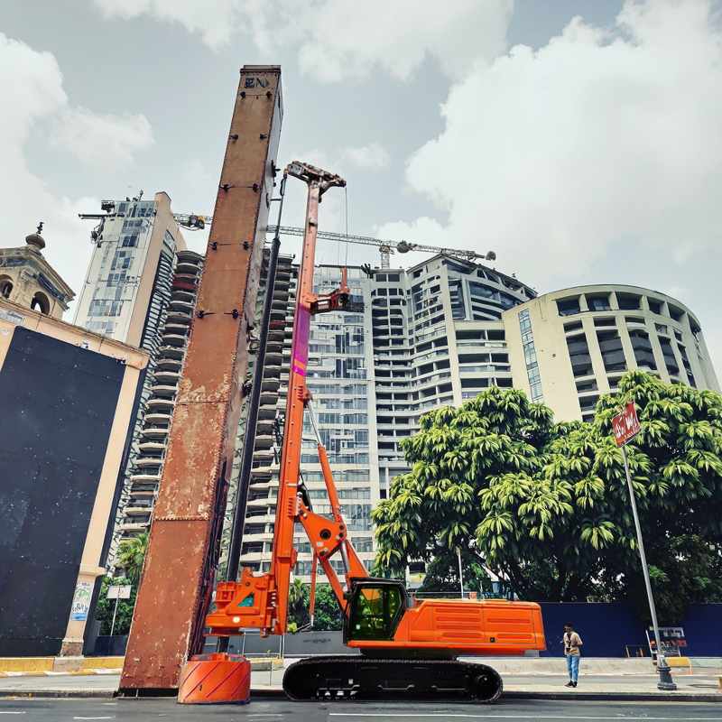 Rotary Drilling Rig Manufacturer - JR368HC Drilling Machine