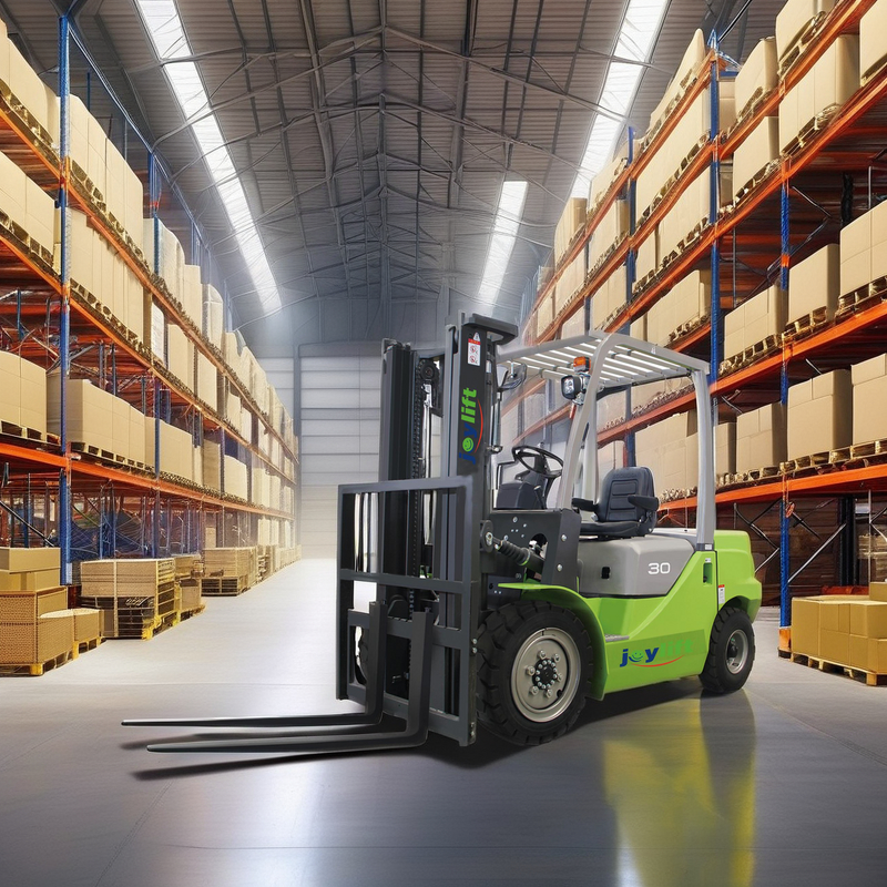 Diesel Forklift Manufacturer - 3T FD30Z Roll Clamp 3-6m