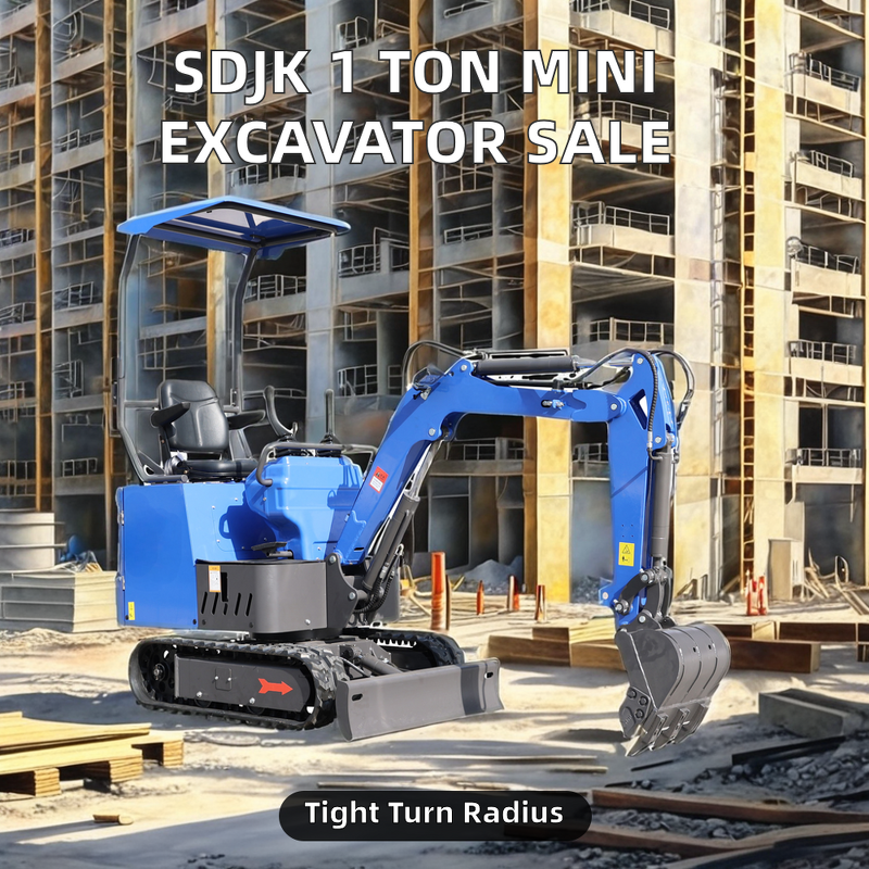 Mini Excavator Manufacturer - 1.2 Ton CE Certified Digger