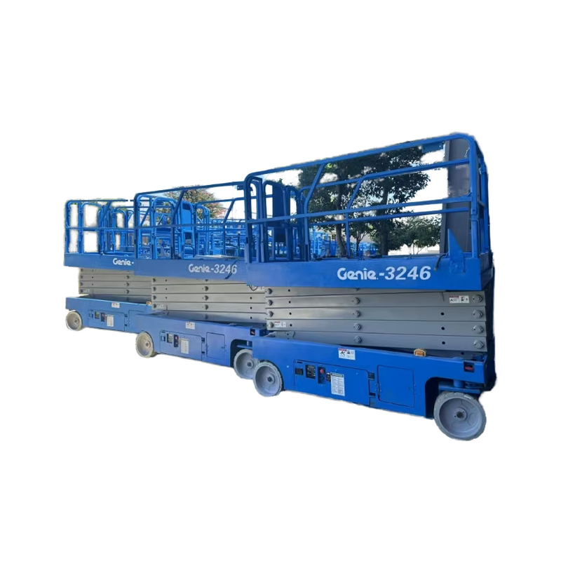 Scissor Lift Factory - Genie 3246 Self-Propelled Electric