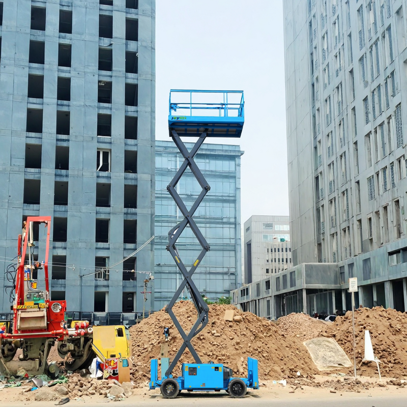 Work Platform Factory - Off-Road 10m Scissor Lift Extreme