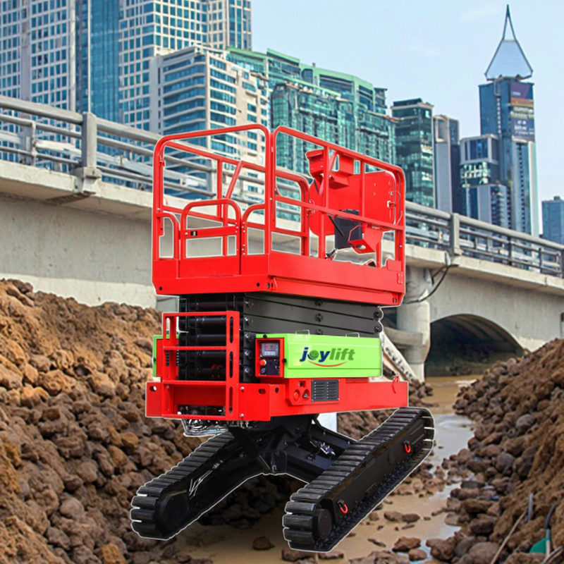 Scissor Lift Manufacturer - Bi-Leveling Crawler Motor PLC