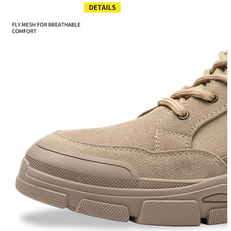 Safety Shoes Manufacturer - Men's High Ankle Steel Toe