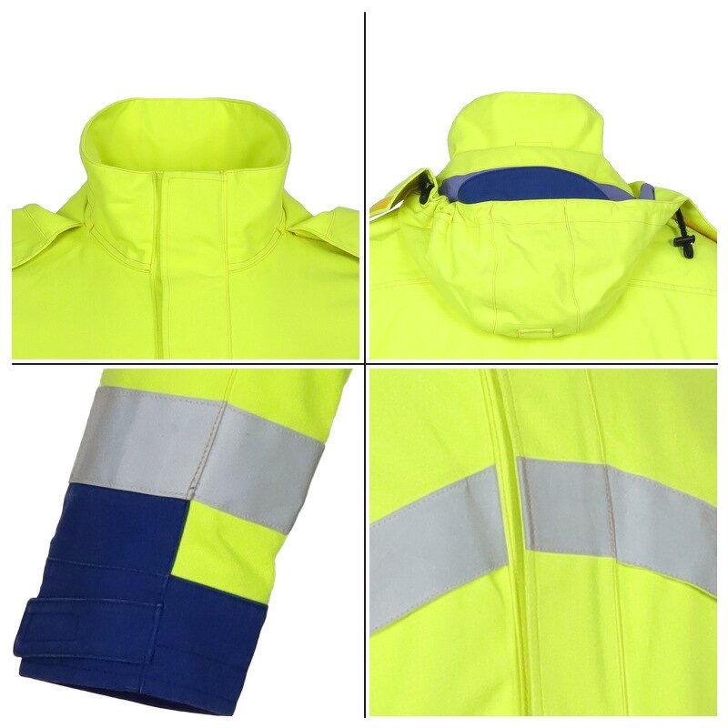 Safety Jacket Manufacturer - ANSI Flame Resistant Raincoat