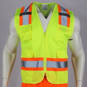 Safety Vest Manufacturer - Custom Logo ANSI/ISEA 107 Mesh