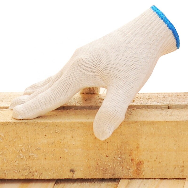 Raw Cotton Gloves Manufacturer - White General Purpose Gloves