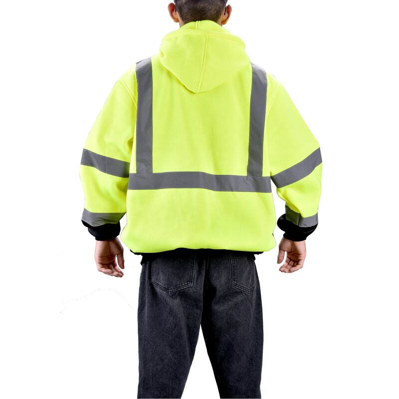 Safety Hoodie Manufacturer - Class 3 Reflective Work Jacket