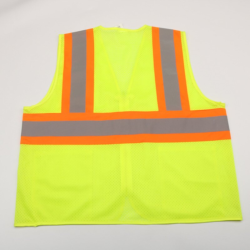 Hi Vis Vest Factory - Men's Yellow Polyester Workwear Vest