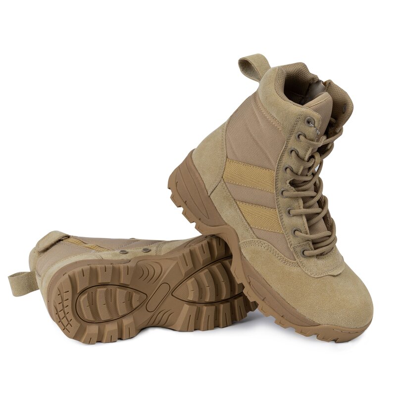 Tactical Boots Factory - Men's 7 Inch Zipper Hiking Boots