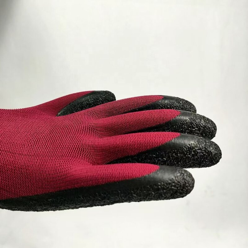 Safety Gloves Manufacturer - Industrial Rubber Latex Coated