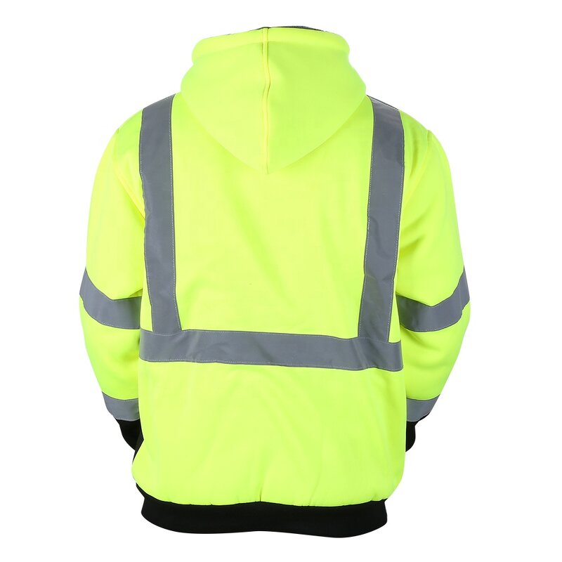 Reflective Hoodie Manufacturer - ANSI 107 Class 3 Polyester