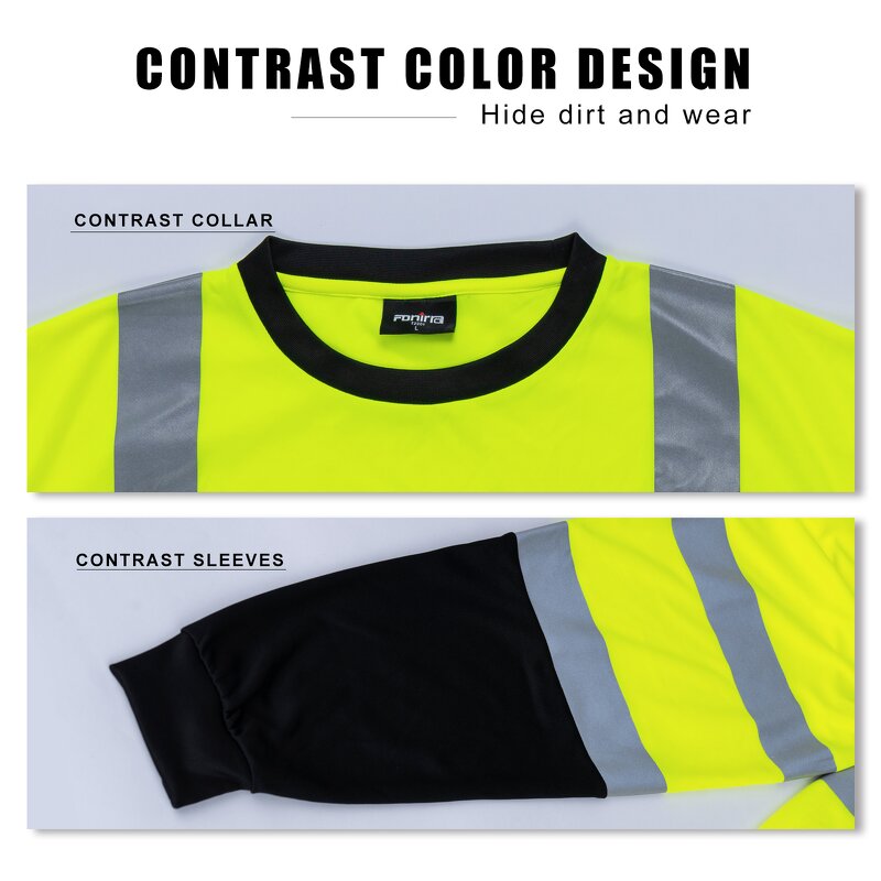 Hi Vis Shirt Factory - Class 3 Fluorescent Breathable Reflective