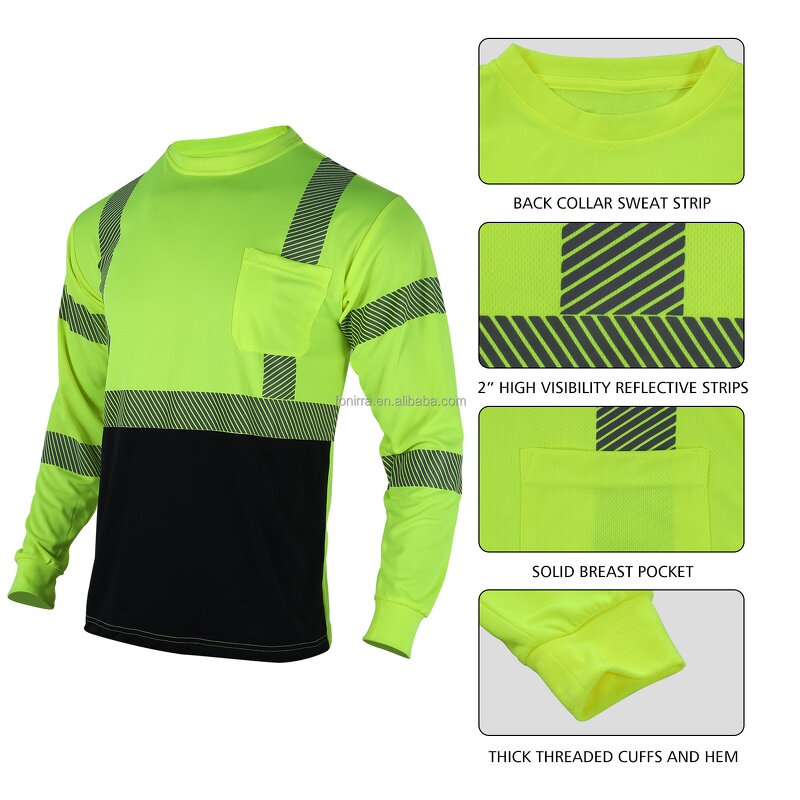 Hi Vis Shirt Manufacturer - ANSI Type R Class 3 Breathable