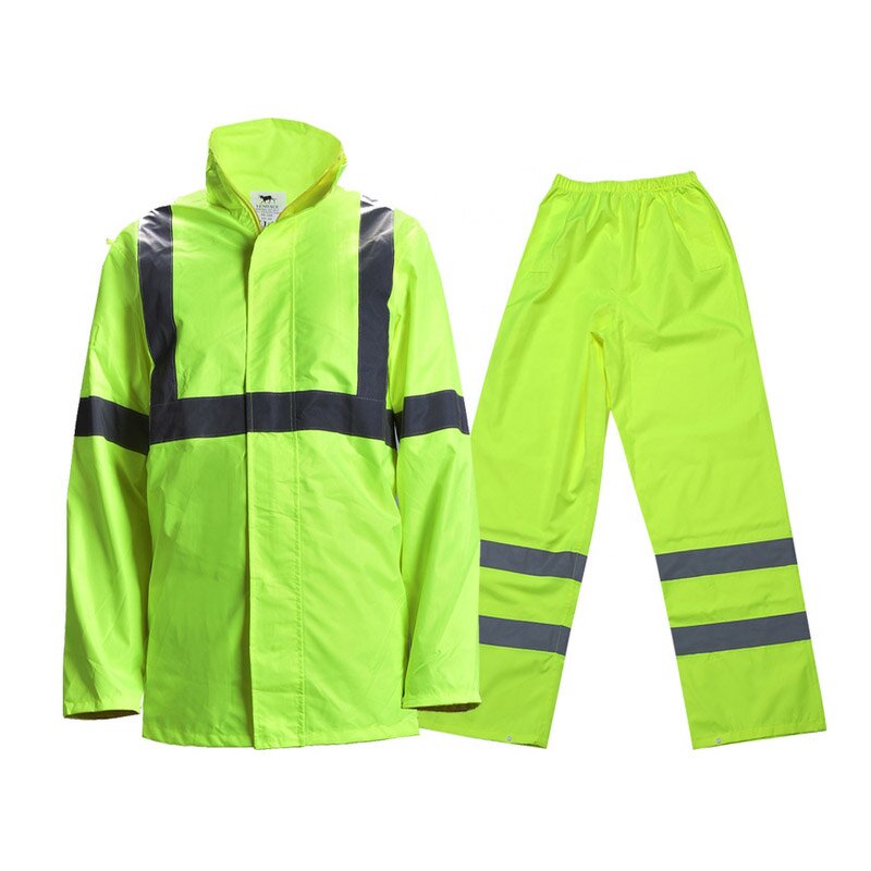 Hi Vis Jacket Factory - Class 3 PU Coated Waterproof