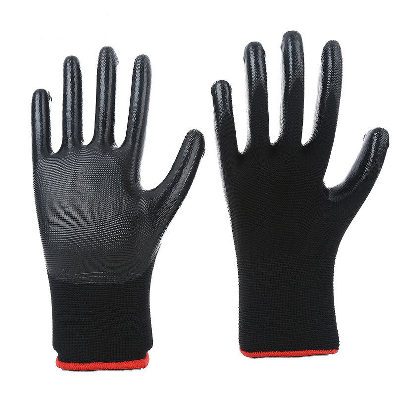Waterproof Gloves Manufacturer - XL Anti-Cut Nitrile Coated